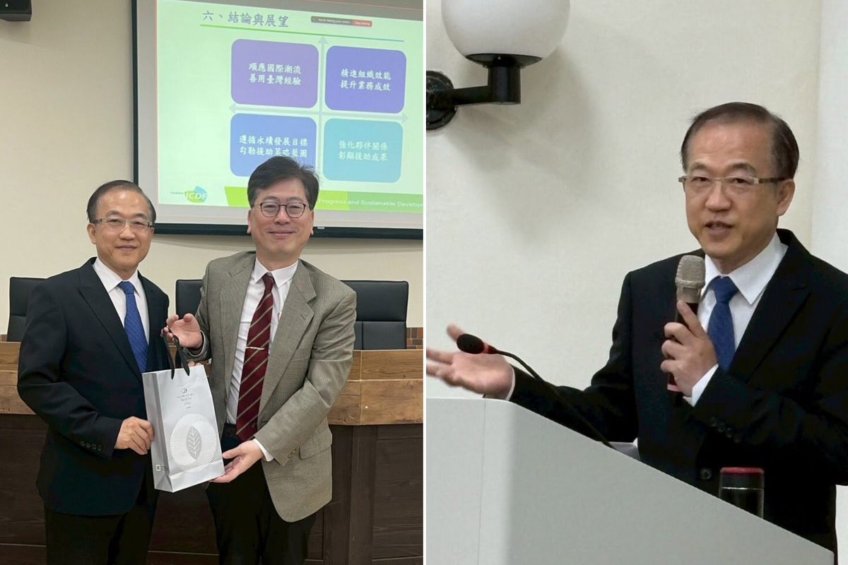 2026年邀請國合會李志宏副秘書長至國立暨南國際大學演講